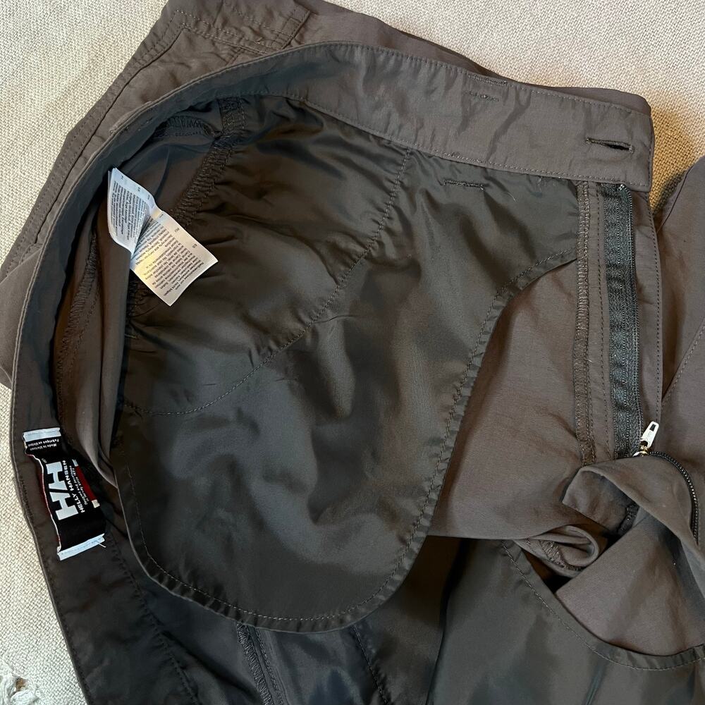 HH Cargo Shorts 11" in Charcoal Gray Quick Dry Hiking Trekking Men's Size 36W - Picture 8 of 15